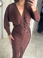 Brown Fashion Dress