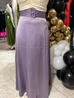Formal Long Violet Skirt