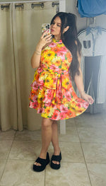 Flowers Muticolor Dress