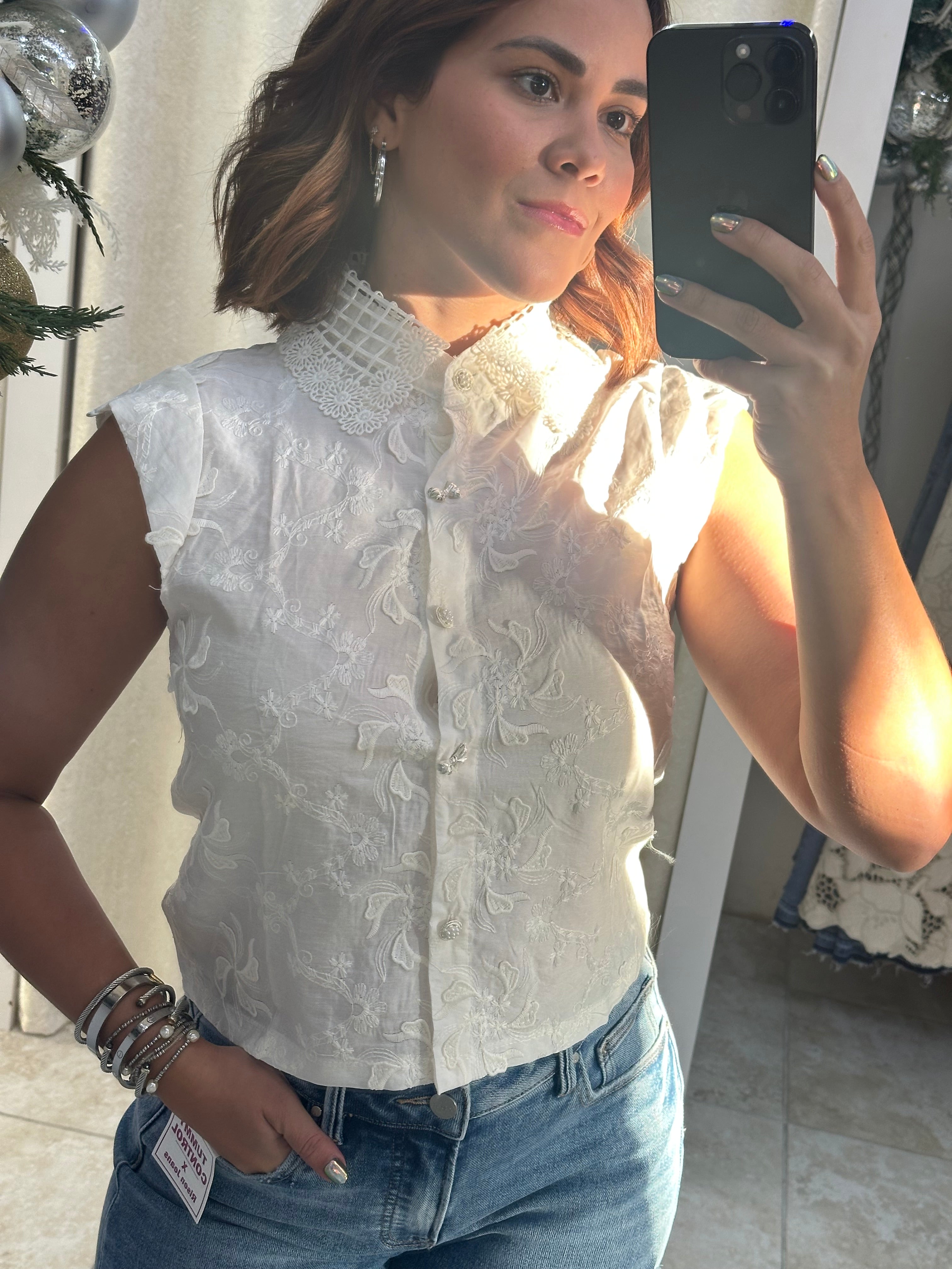 Button Down Top
