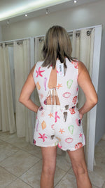 Summer Printed Linen Set