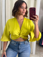 Satin Neon Blouse