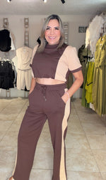 Travel Coffee Pant Set