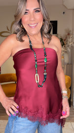 Satin Tube Top