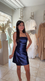 Short Satin Dress