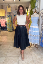 Elegant Midi Dress & Belt