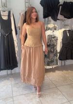 Milk Coffee  Eyelet Dress