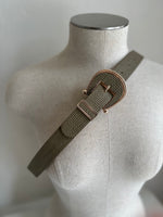 Texture Leather Belt