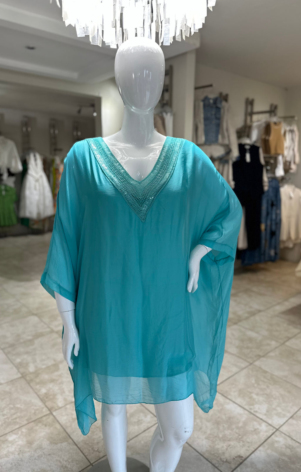 Asymmetrical Italian Dress