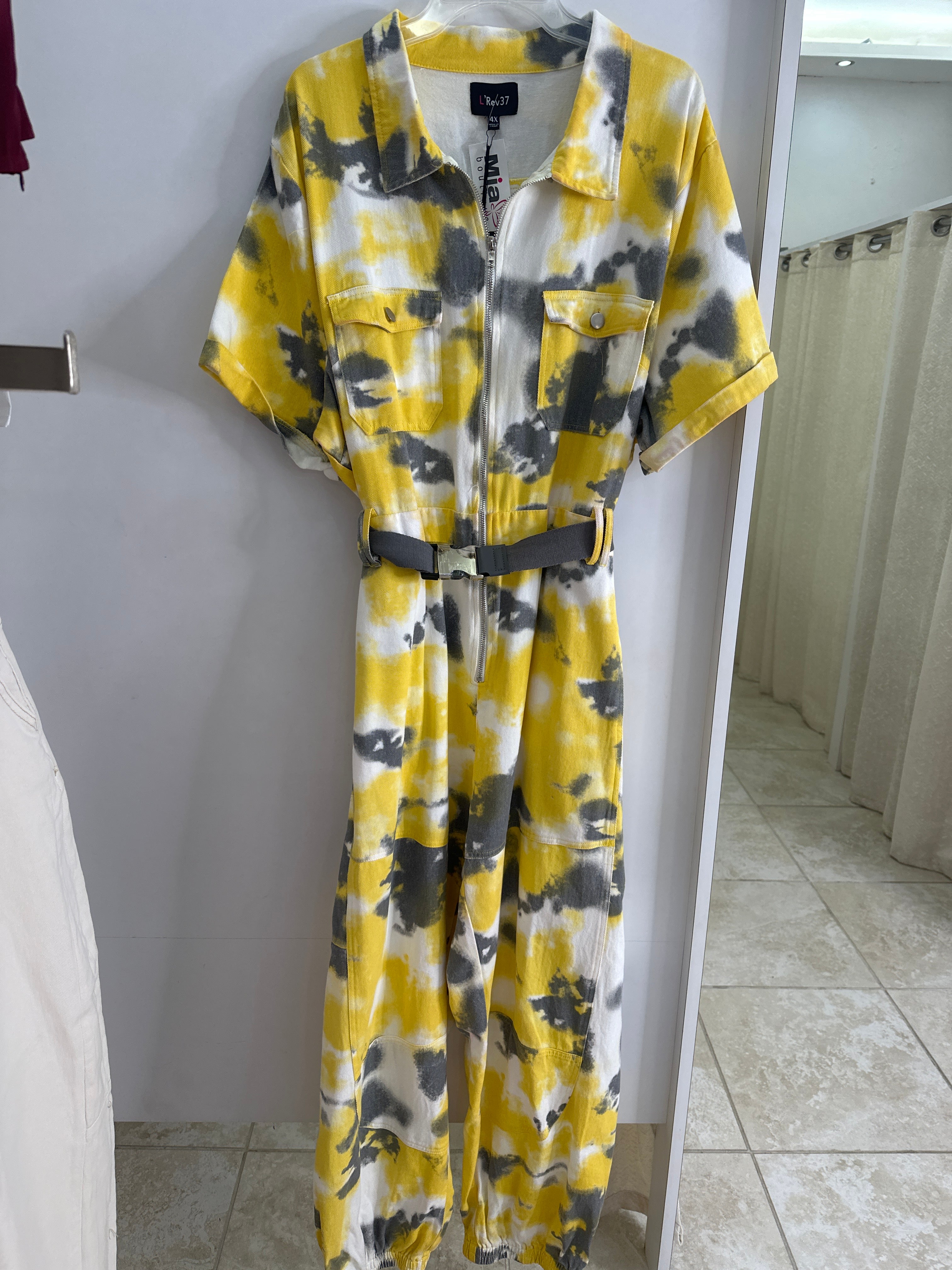 Yellow Plus Jumpsuit