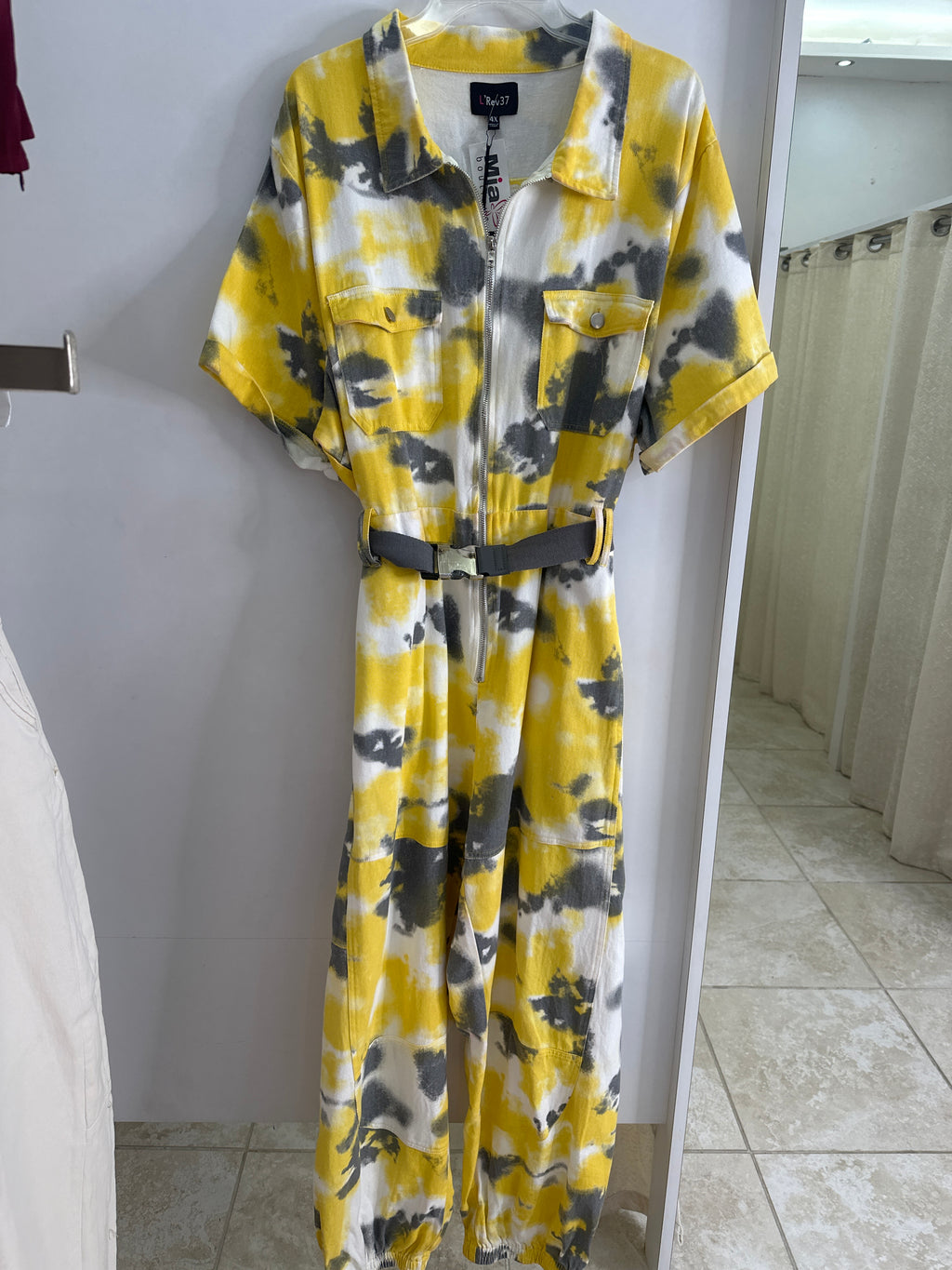 Yellow Plus Jumpsuit