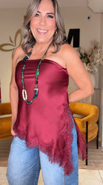 Satin Tube Top