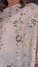 Sequin Beaded Poncho