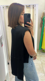 Satin Hi Low Blouse
