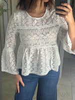 White Lace Blouse