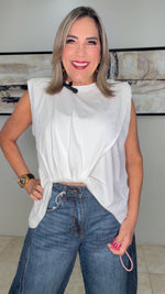 One Size White Blouse