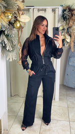 Black Travel Set