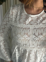 White Lace Blouse
