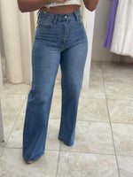 High Waisted Wide Leg Jeans