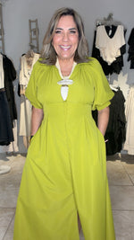 Lime Midi Dress
