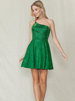 Mini Dress Glow Green