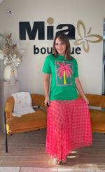 Palma Kelly Green Maxi Dress