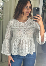 White Lace Blouse