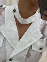 Bone White Blouse