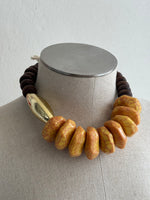 Mustard Yellow Necklace