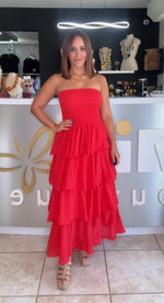 One Size Strapless Dress