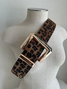 Animal Print Belt