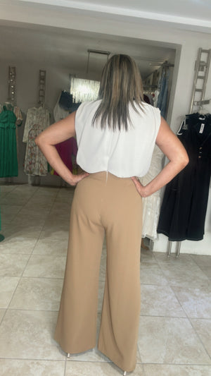 Taupe & Sand Jumpsuit