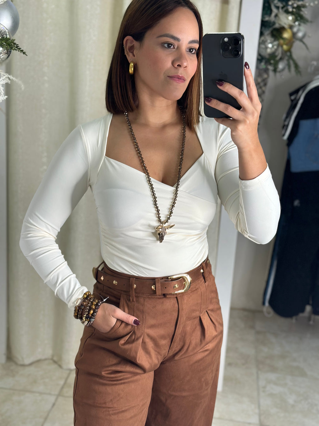 Ivory Blouse