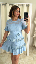 Light Blue Mini Dress