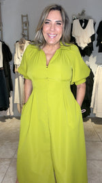 Lime Midi Dress