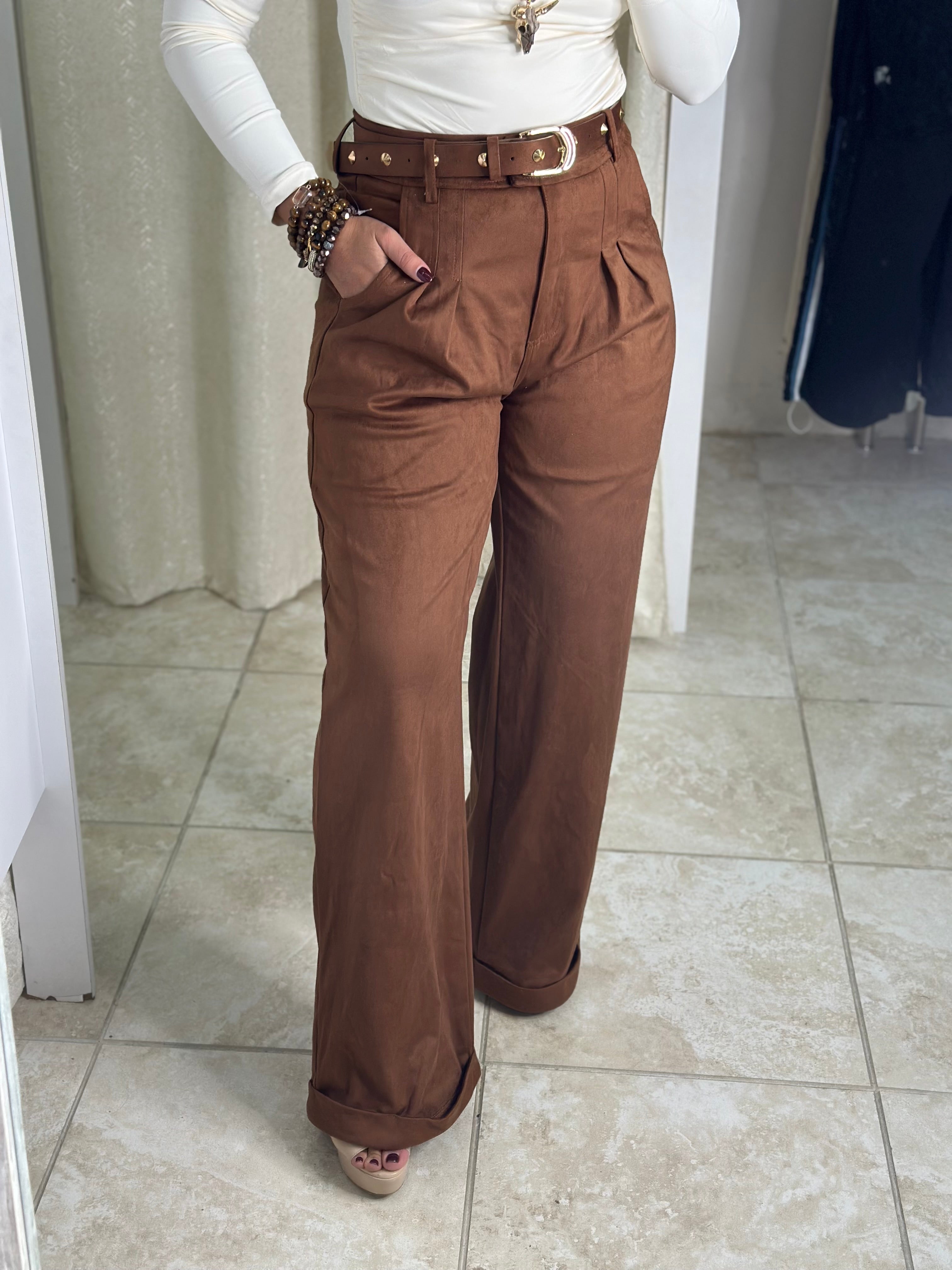 Brown Pants