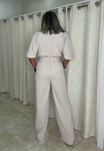 Elegant Beige Jumpsuit