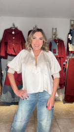 Mock Neck Sleeveless Top