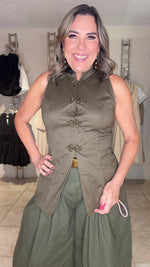 Solid Color Vest