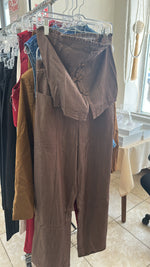 Brown Denim Set