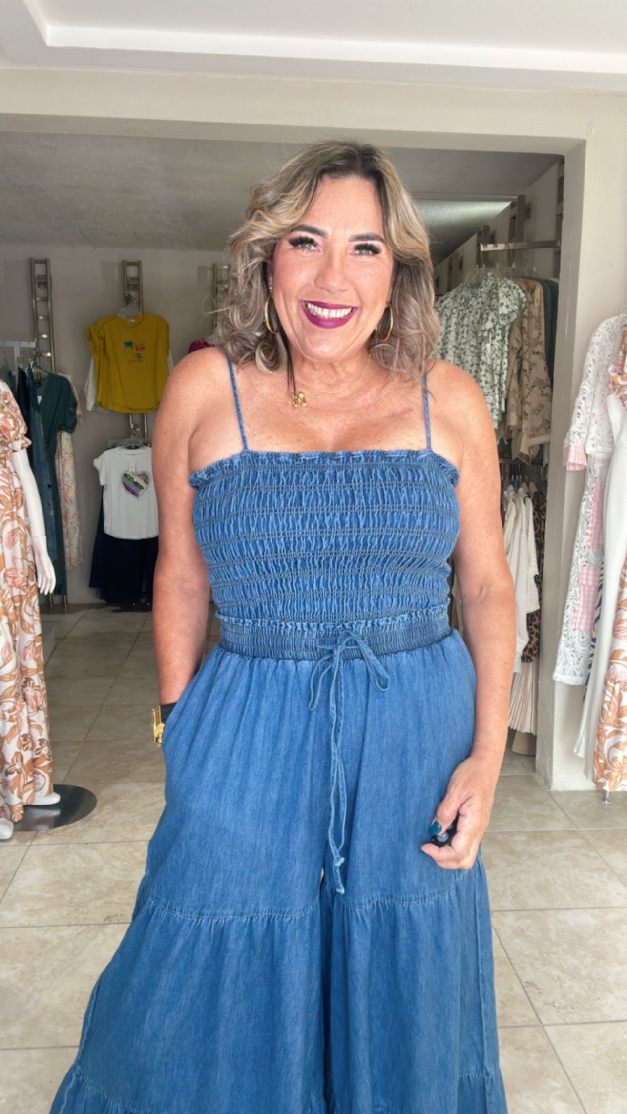 Denim Jumpsuit