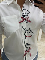 Dog Button Down Shirt