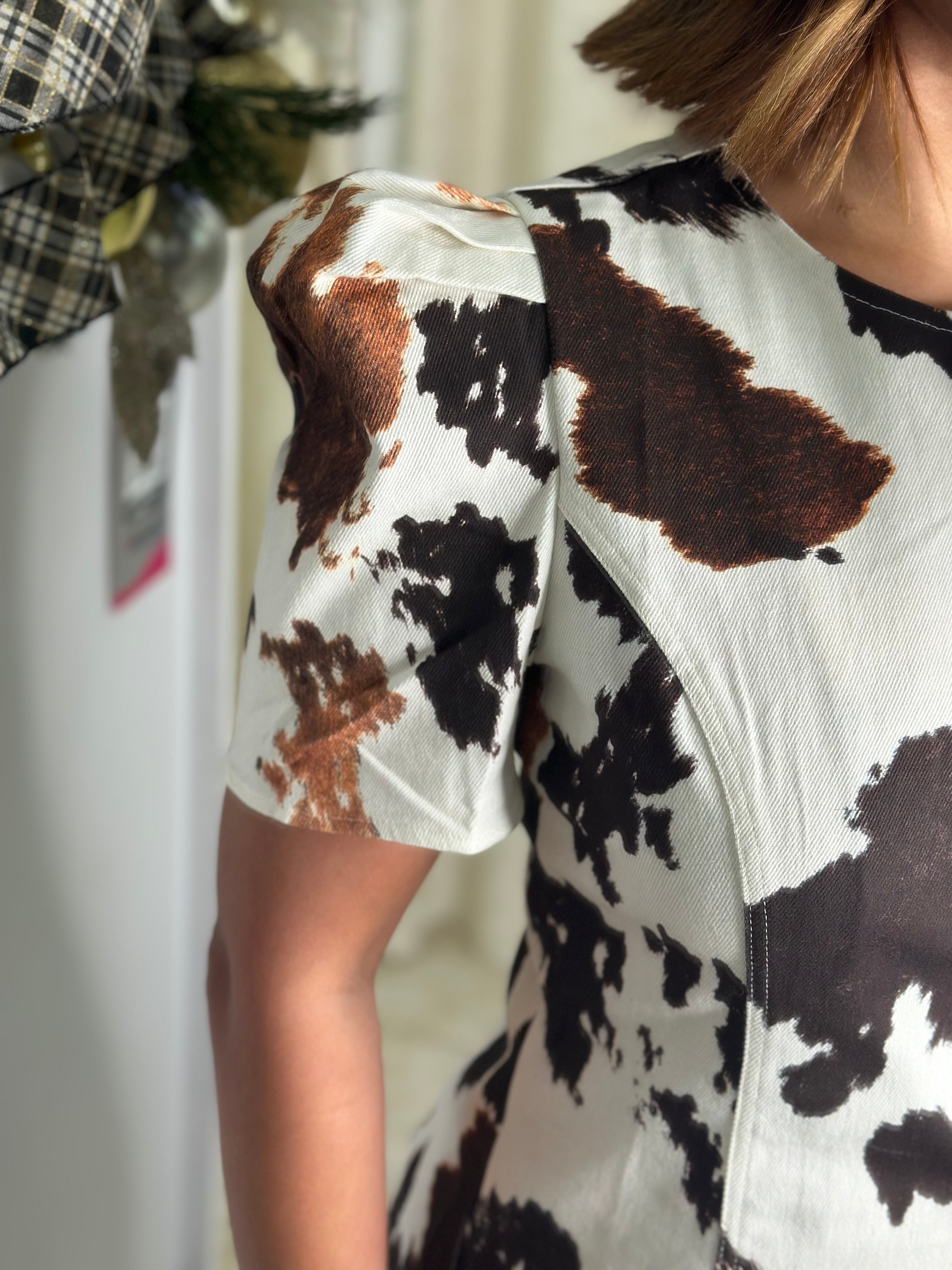 Animal Print Blouse
