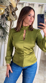 Olive Blouse