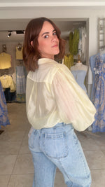 Yellow Pastel Blouse