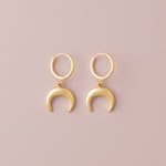 POS - Small Horn SS Earrings