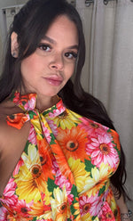 Flowers Muticolor Dress