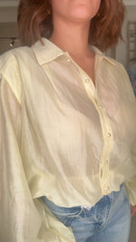 Yellow Pastel Blouse