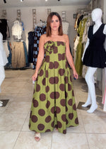 Polka Dots Maxi Dress