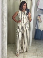Striped Pant Set